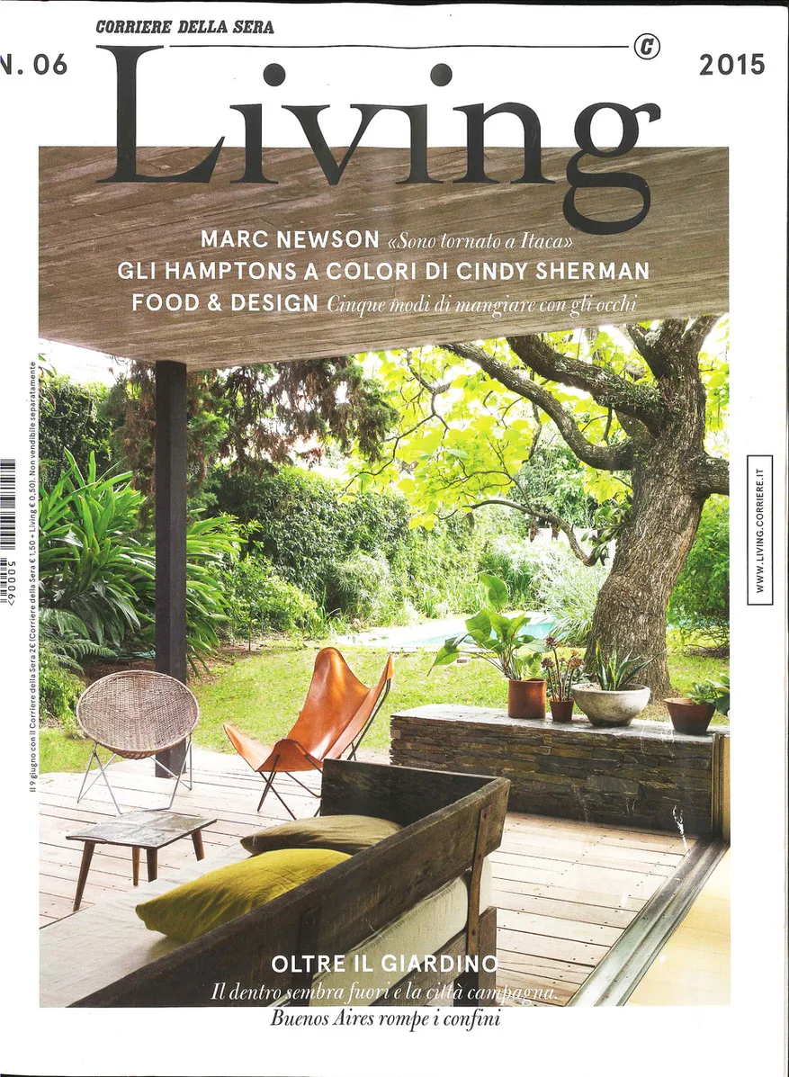 Copertina di Living, Giugno 2015