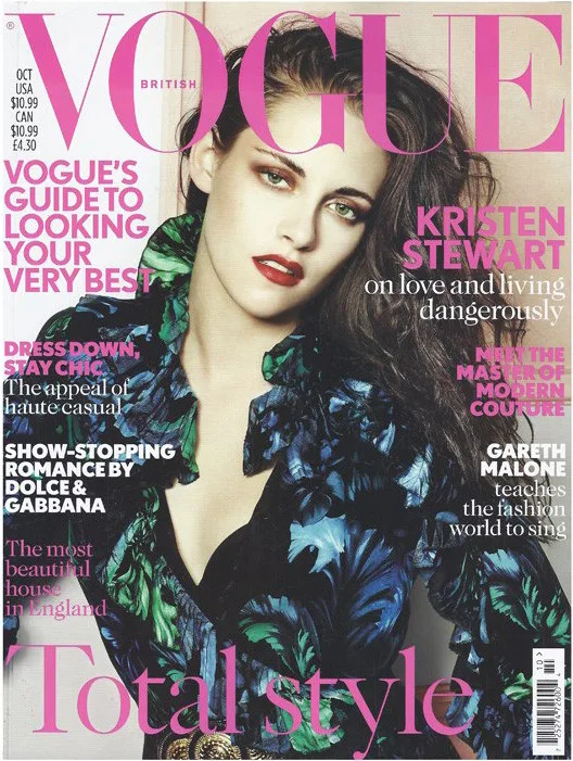 Copertina di Vogue UK, Ottobre 2013