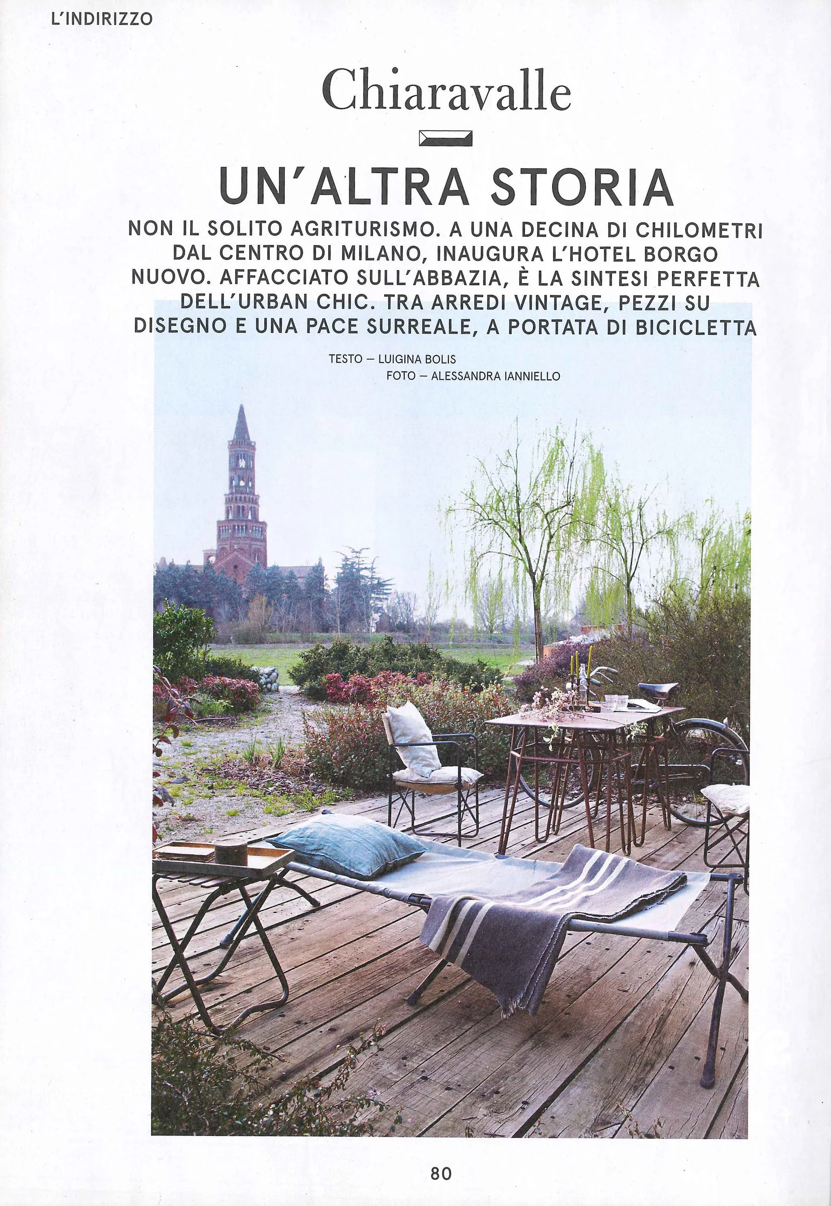 Pagina di Living dedicata ad Abnormal Design
