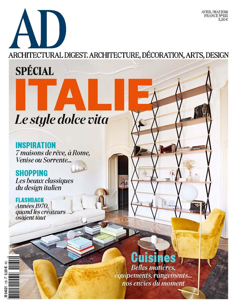 Copertina di AD Special Italie, Aprile/Maggio 2016
