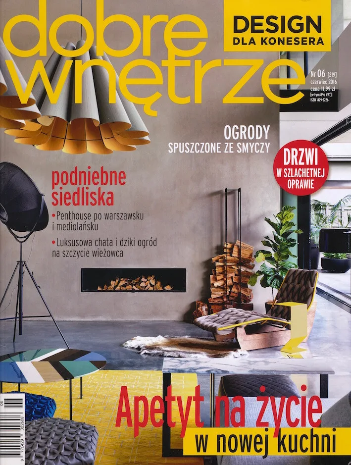 Copertina di Dobre Wnętrze, N. 6 2016
